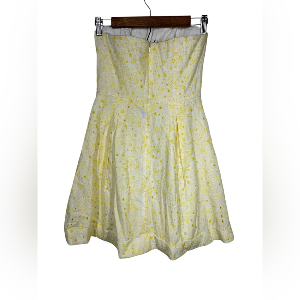 Lilly Pulitzer Blossom Dandelion Embroidered Eyelet Dress Size 2 - Picture 5 of 12